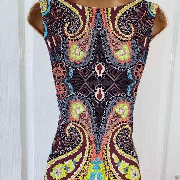 Joseph Ribkoff sexy colorful HTF stretch sz 8 suit dress NWOT! 🔥 - Picture 10 of 12